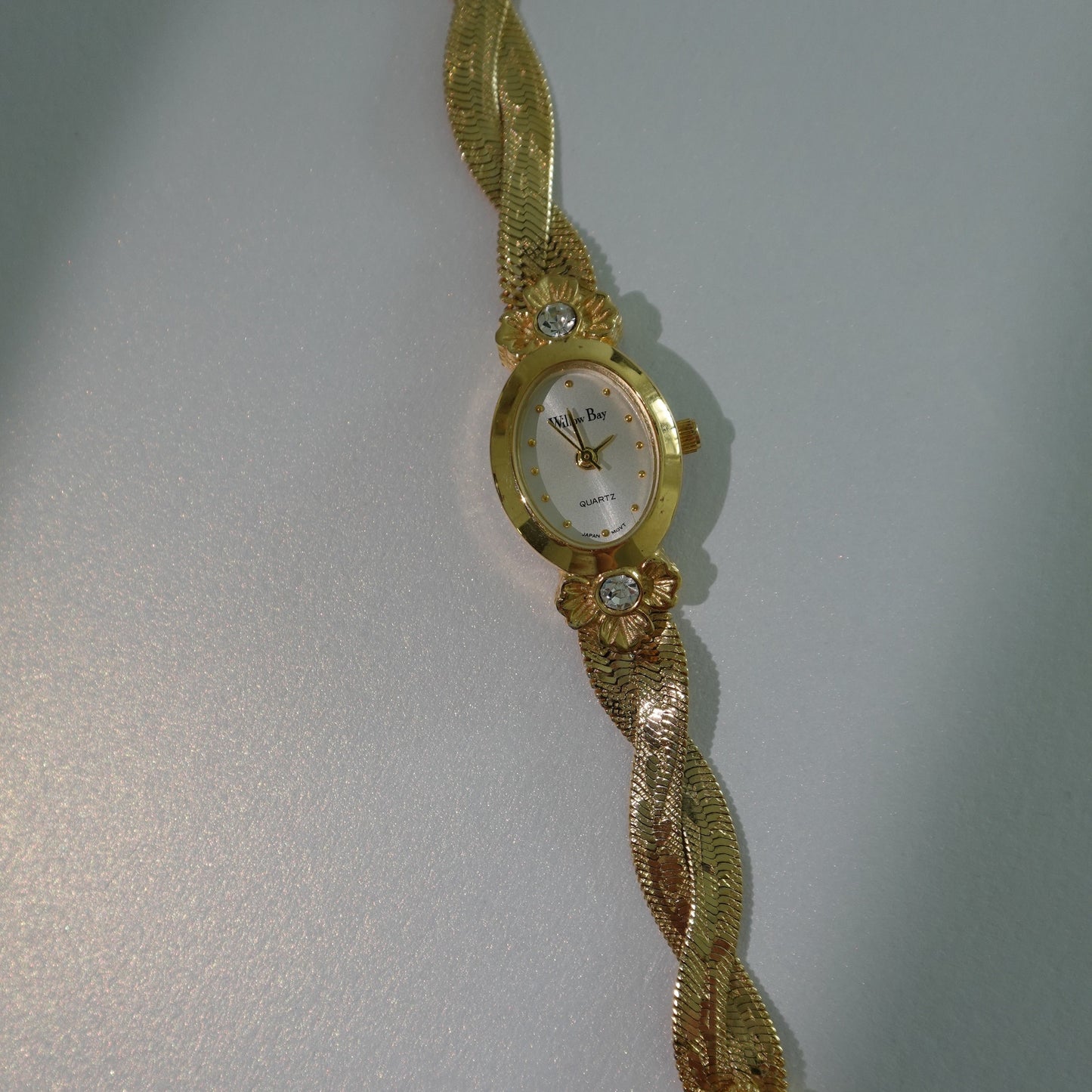 Vintage gold chain watch