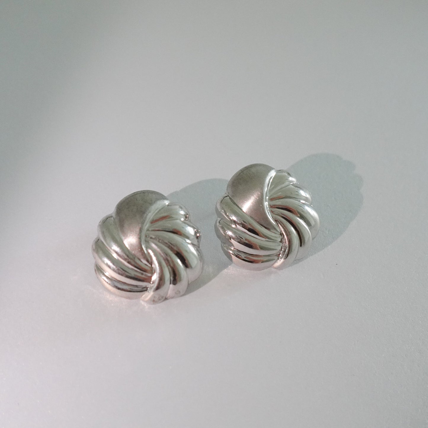 1970s silver earrings