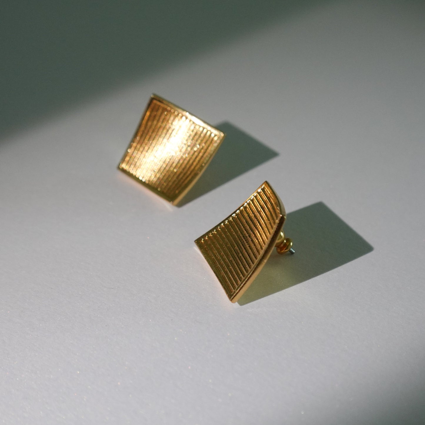 1960's Napier gold plated earrings