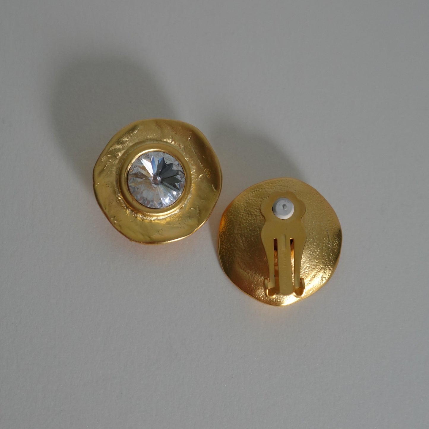 1980s designer statement clip on