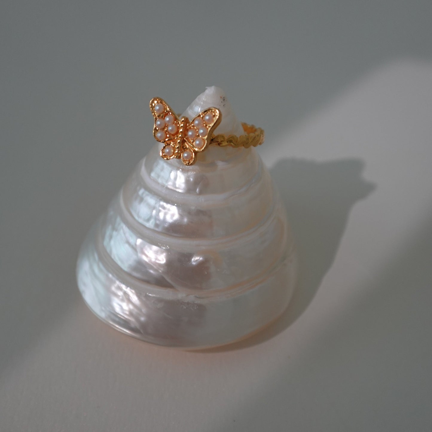 Marvella 1970's butterfly ring