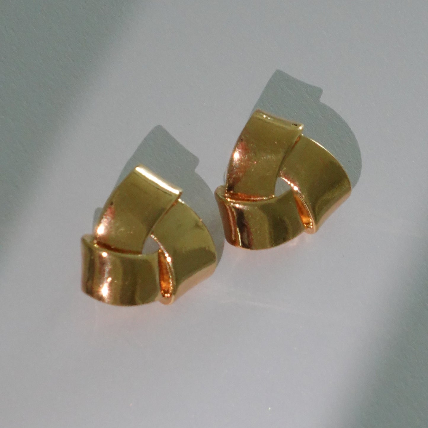 1980's geometry gold plated