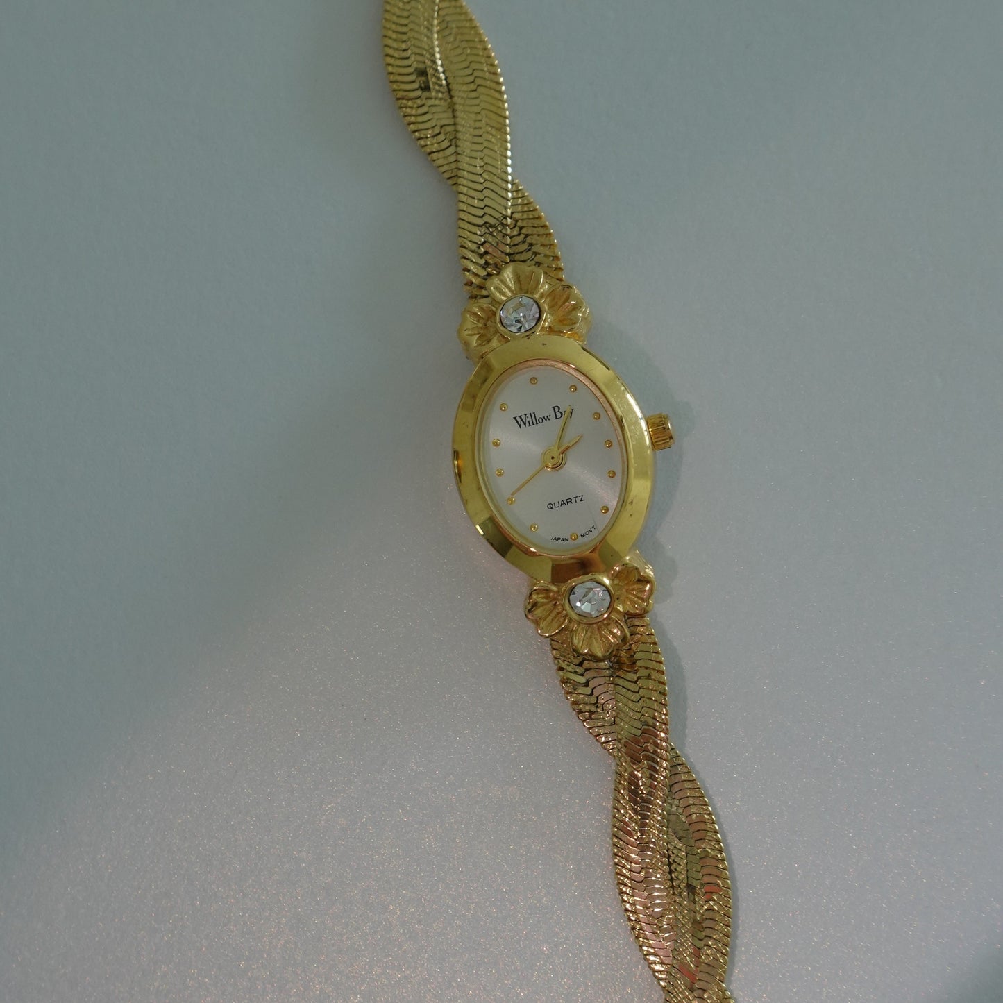 Vintage gold chain watch