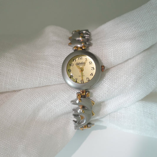 Dolphin bracelet chain watch