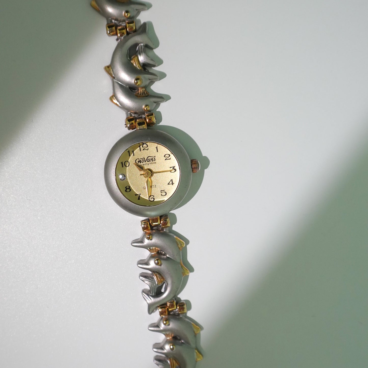 Dolphin bracelet chain watch