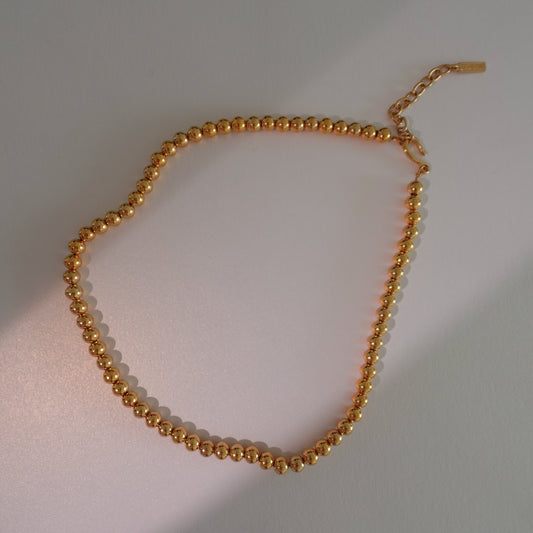 1980's Napier beaded necklace