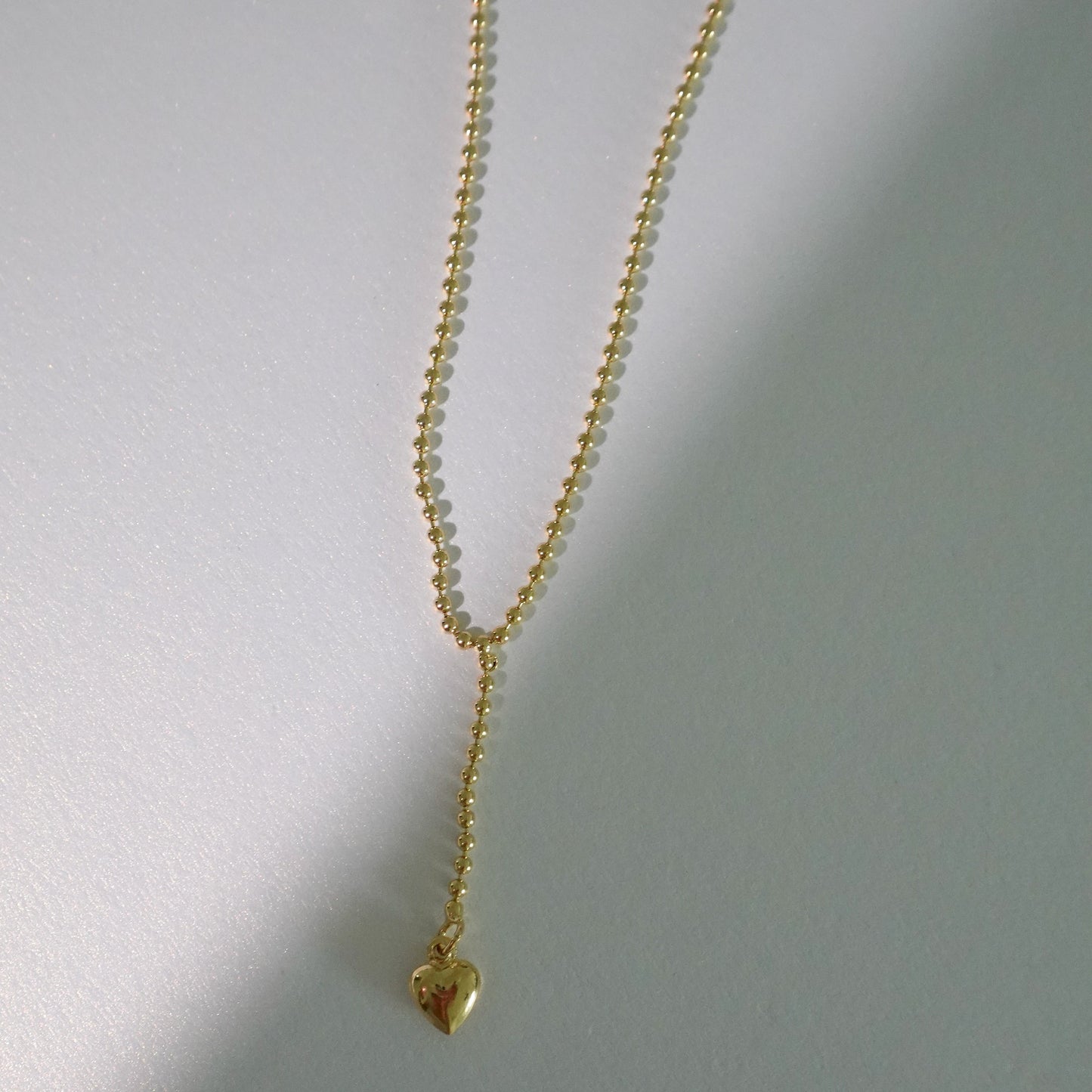 Dainty gold plated necklace