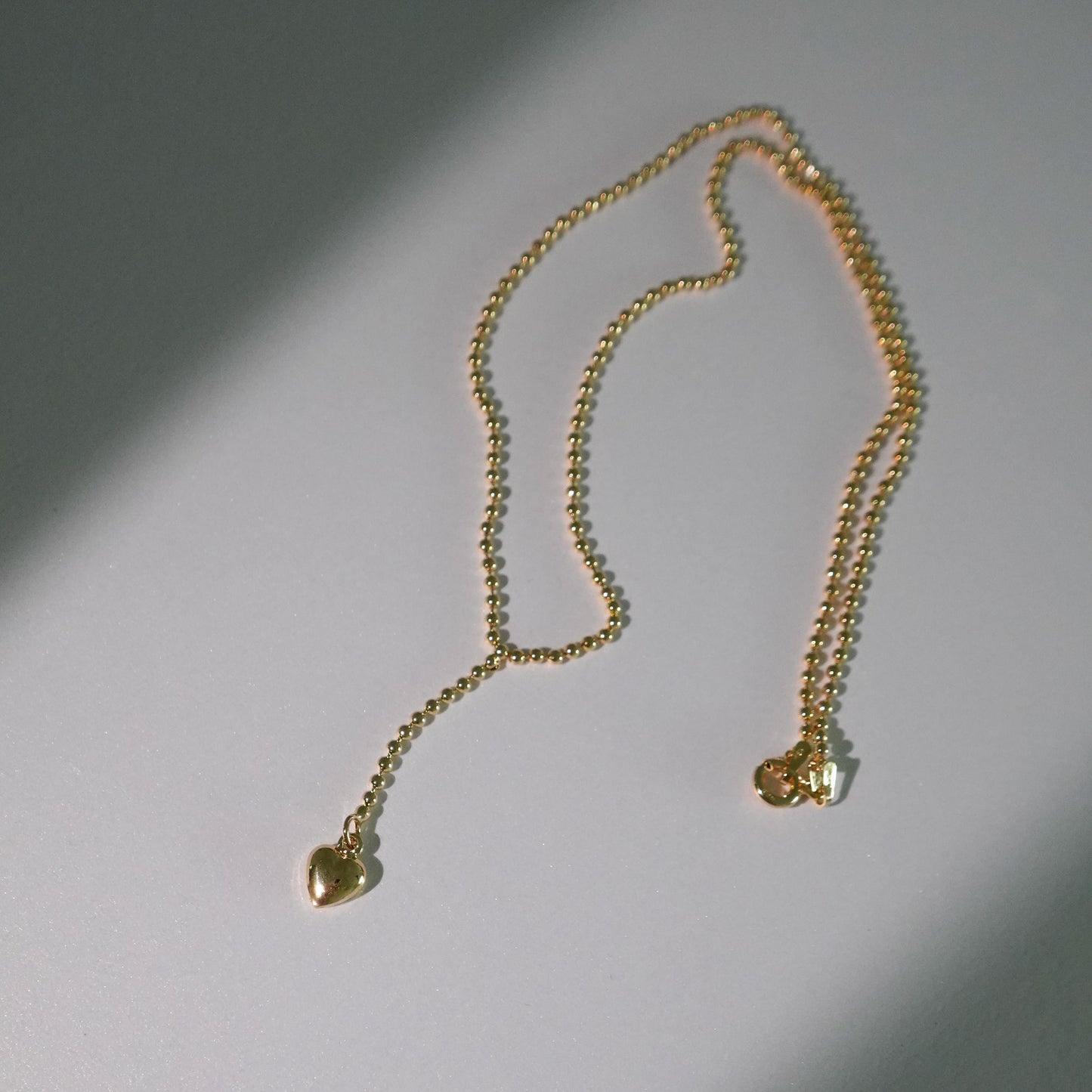 Dainty gold plated necklace