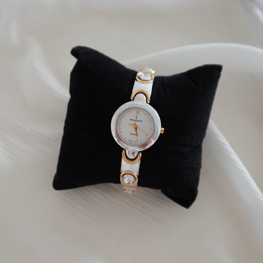 Tennis bracelet watch