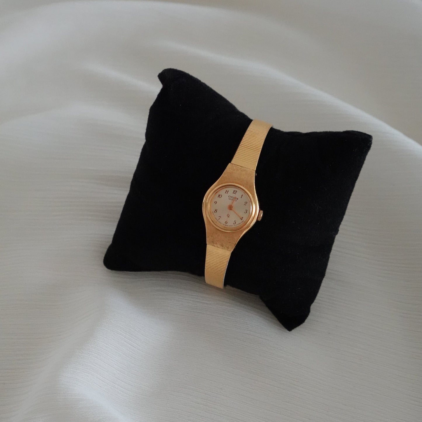 70s-80s Citizen gold tone slim watch