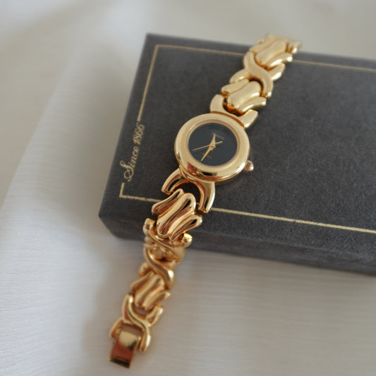 Gold tone vintage watch