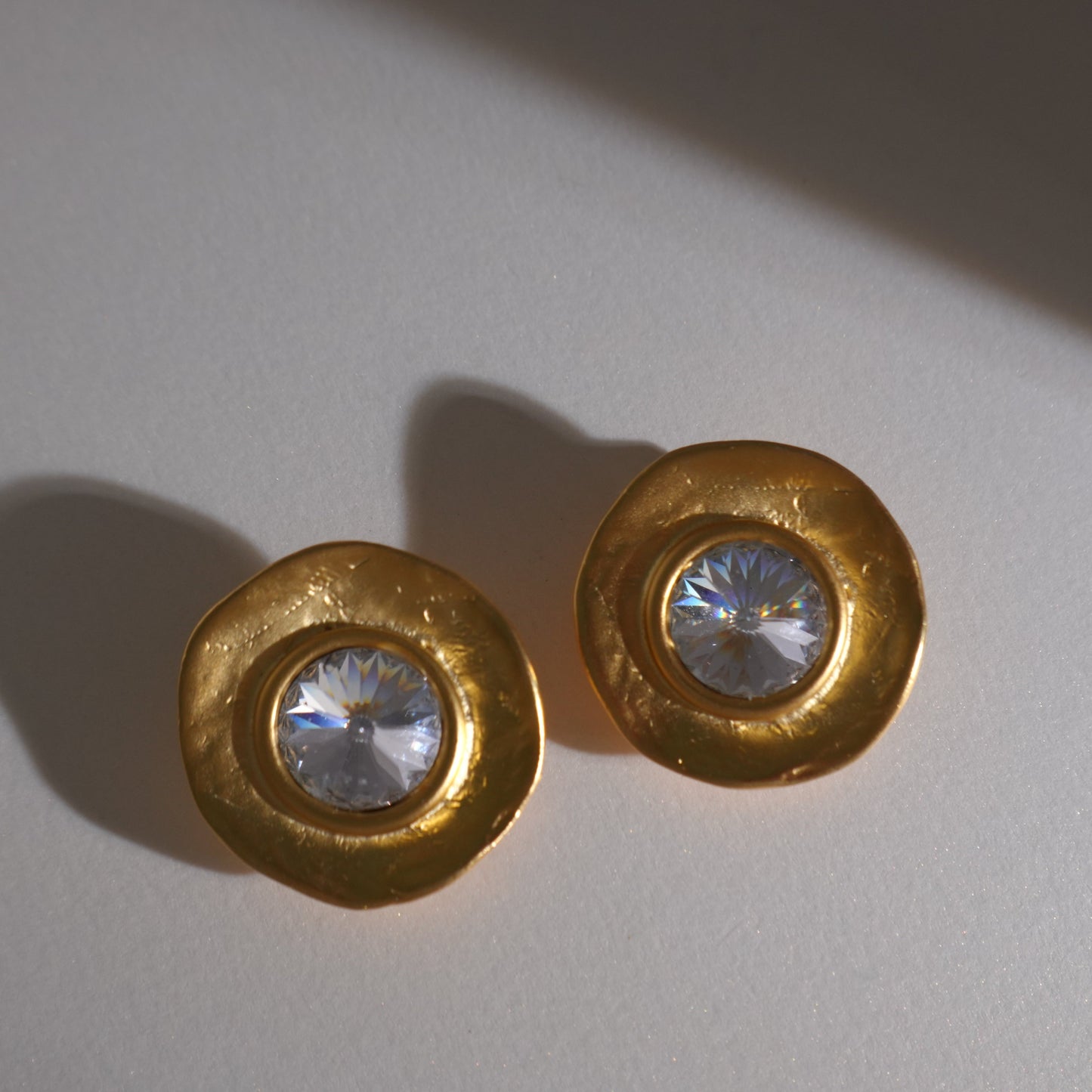 1980s designer statement clip on