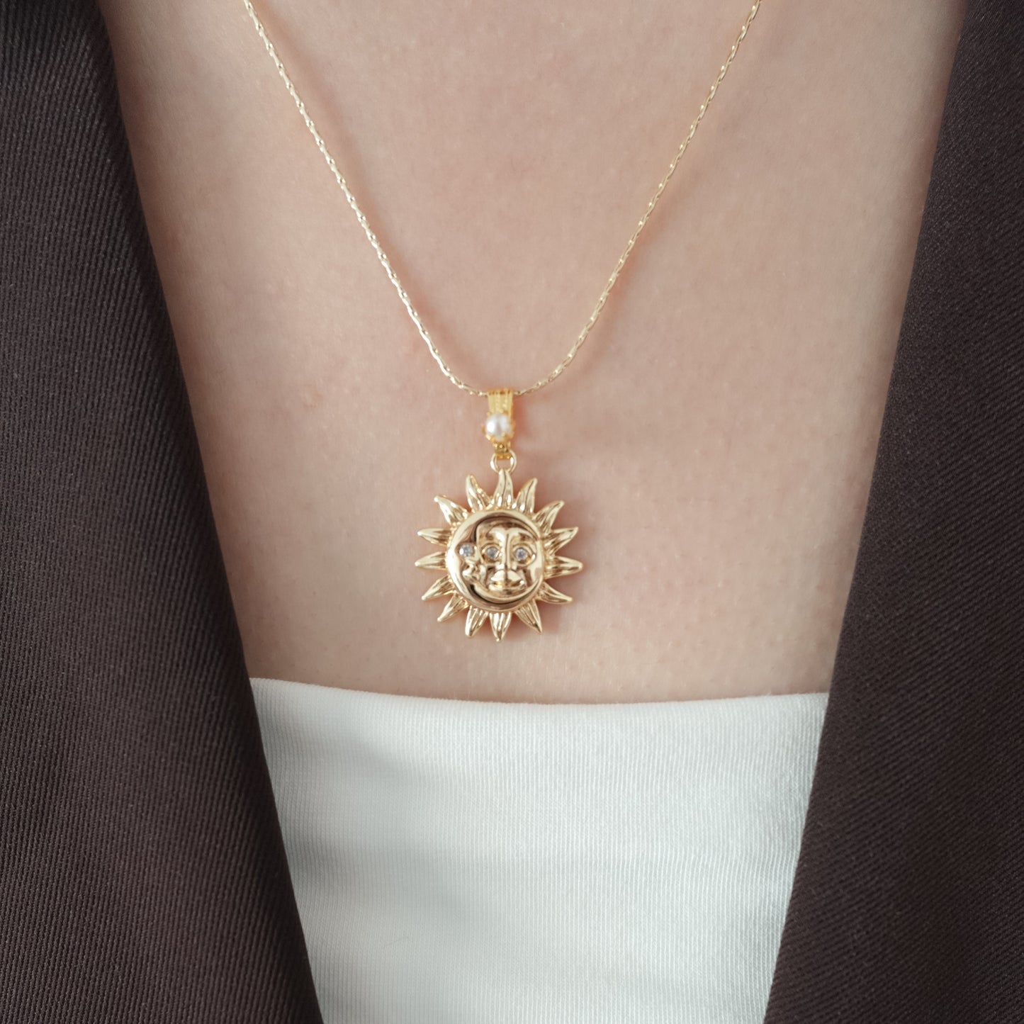 Sun & Moon Necklace