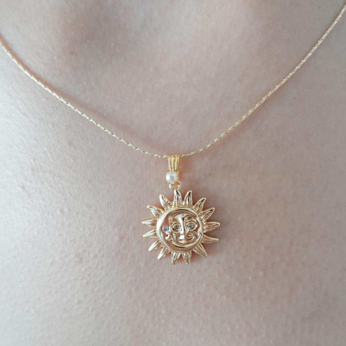 Sun & Moon Necklace