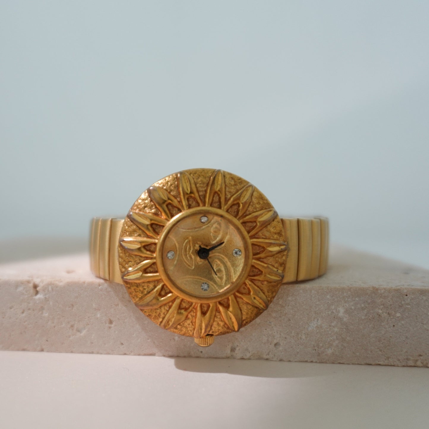Vintage Philip Mercier sun face watch