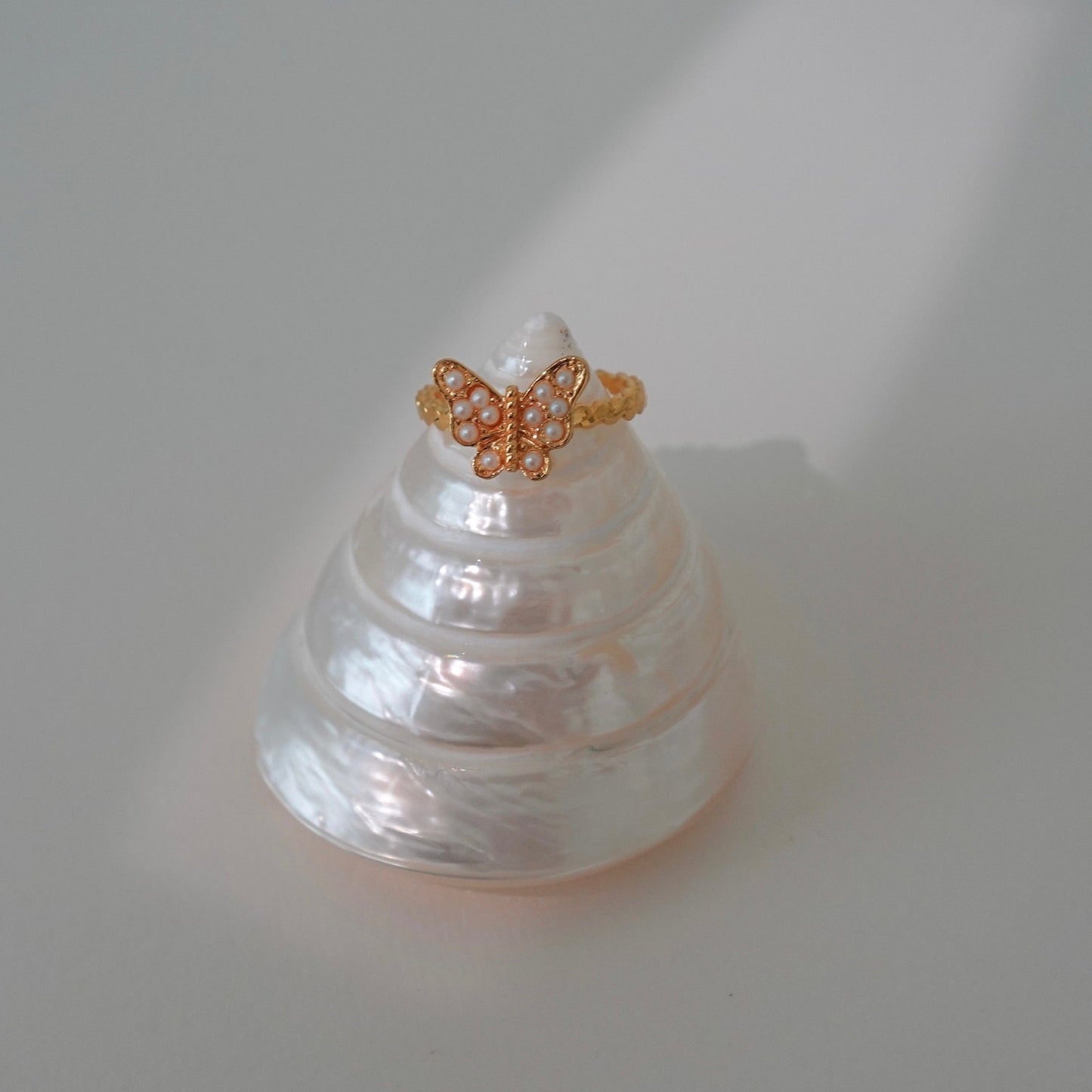 Marvella 1970's butterfly ring