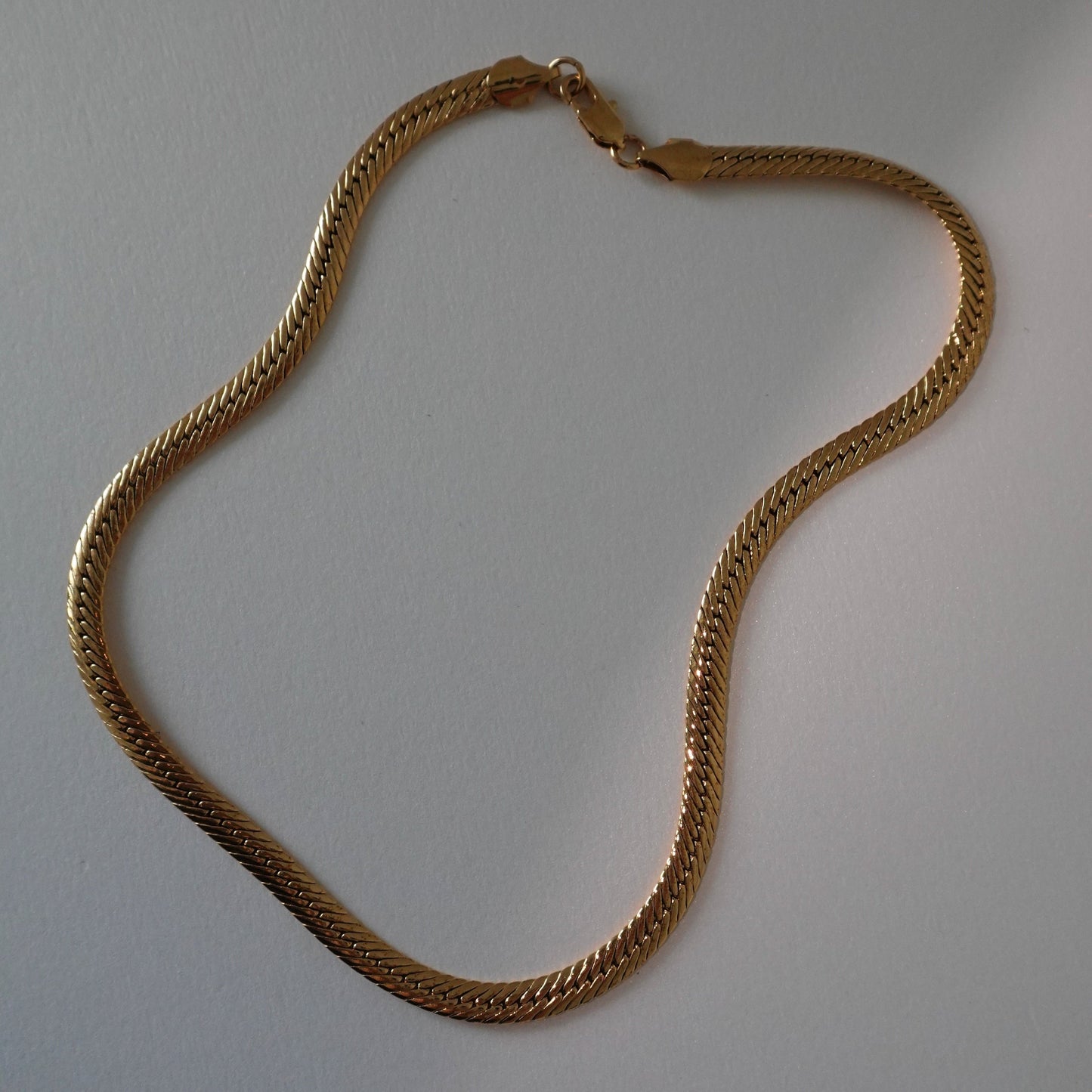 Gold snake chain