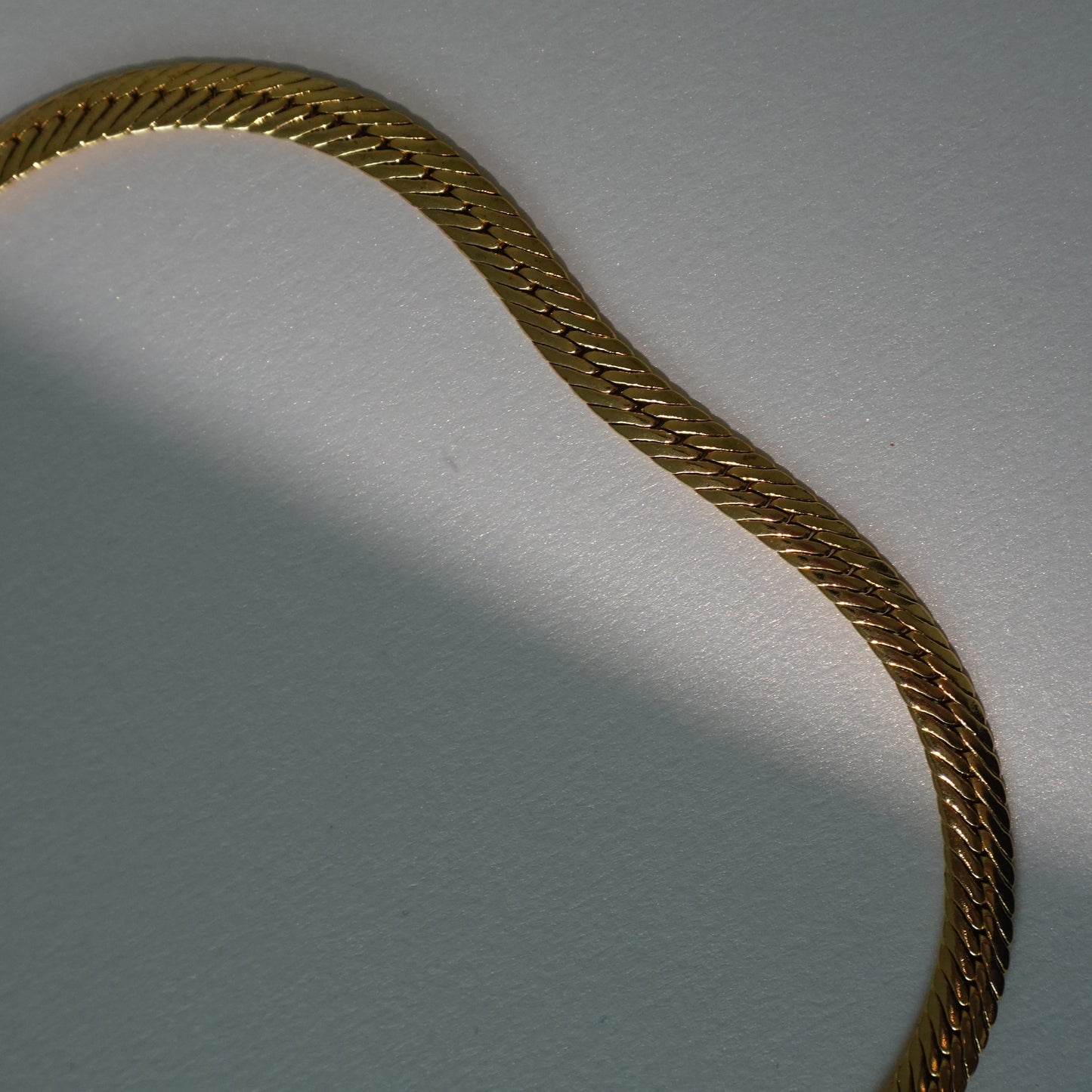 Gold snake chain