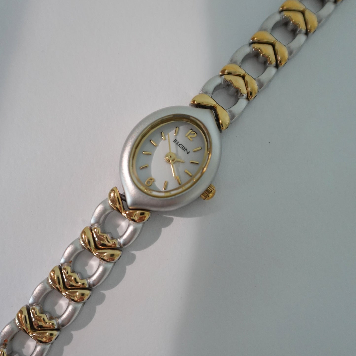 Two tone Elgin watch