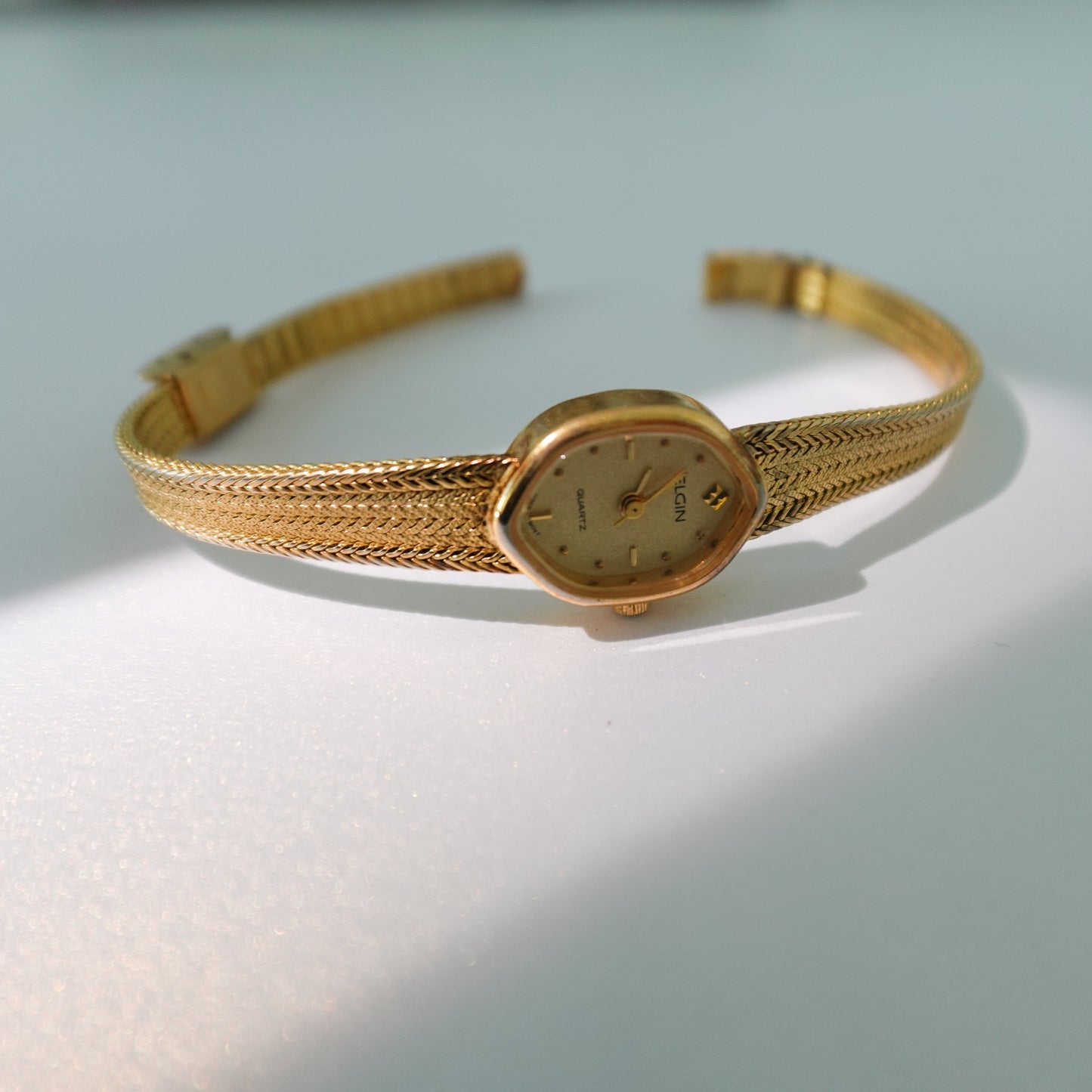 Elgin 1950's-1960's gold tone watch