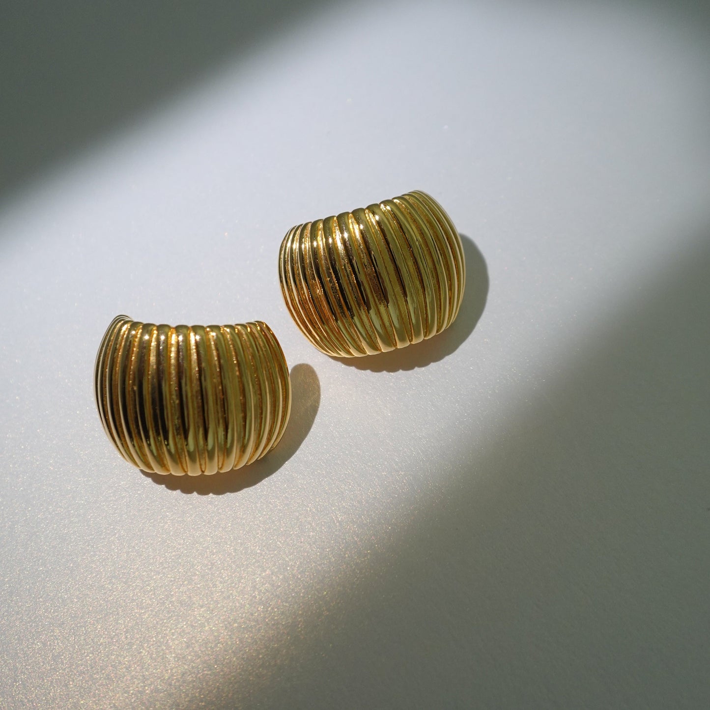 Givenchy 1980's gold plated earrings
