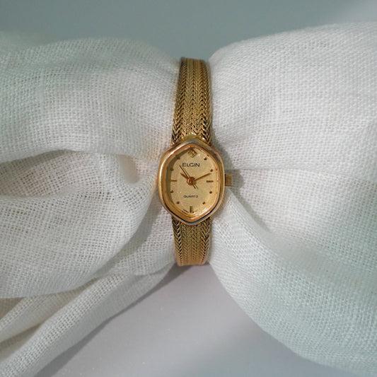 Elgin 1950's-1960's gold tone watch