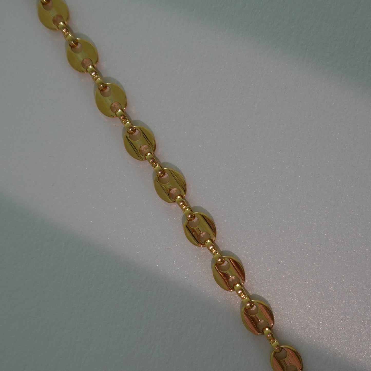 1980's KJL gold plated chain necklace