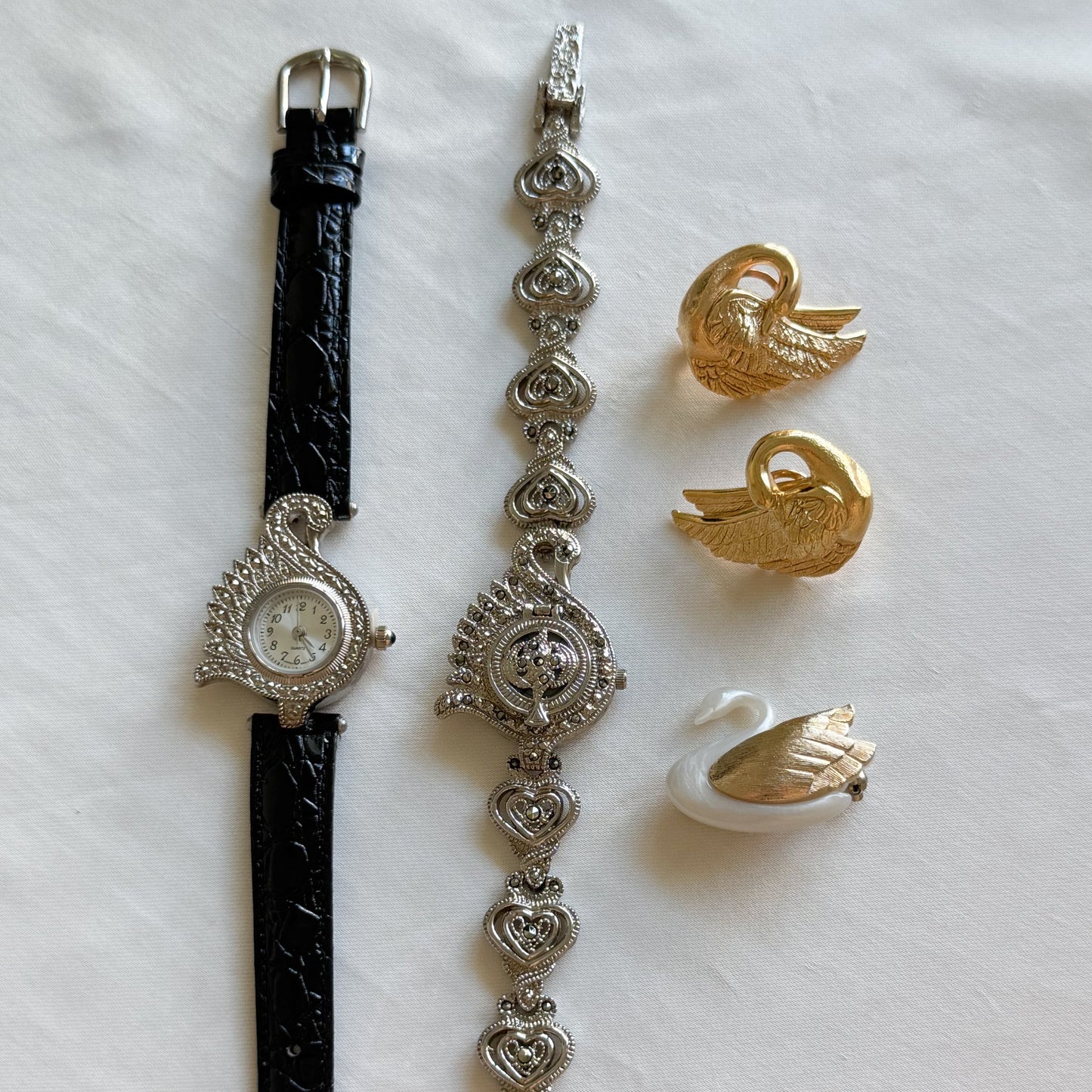Swan lake earrings