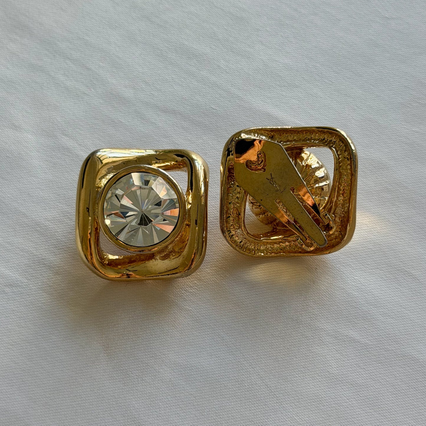 90's vintage YSL ear clip